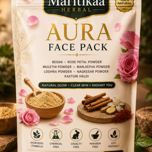 Maritikaa Herbal Aura Face Pack - 50g