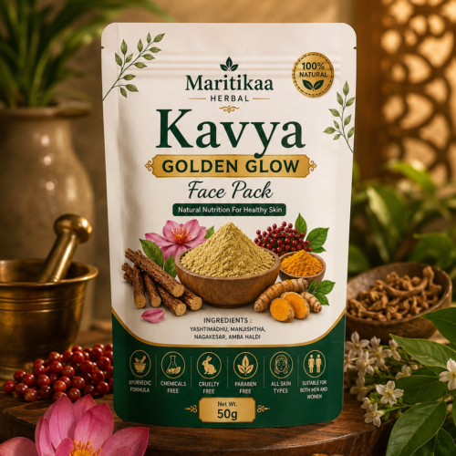 Kavya Golden Glow Face Pack - 50g