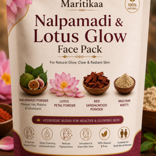 Maritikaa Nalpamadi & Lotus Glow Face Pack - 50g