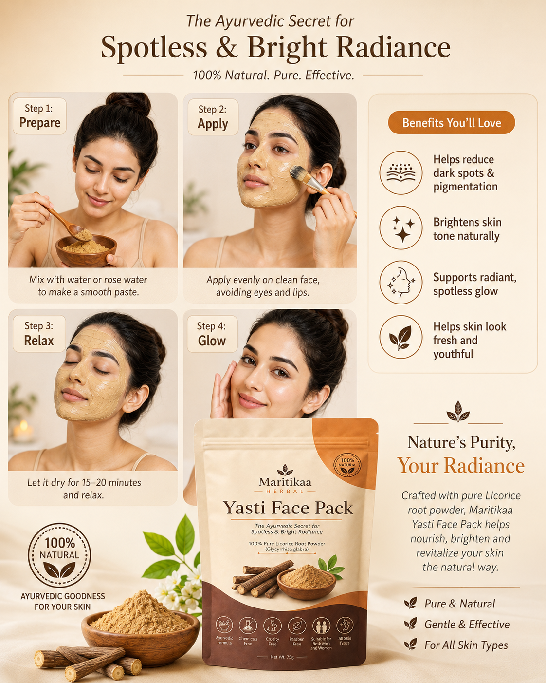 Yasti Face Pack - 75g - Image 3