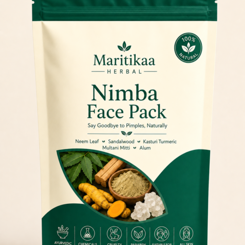 Maritikaa Herbal Nimba Face Pack - 50g