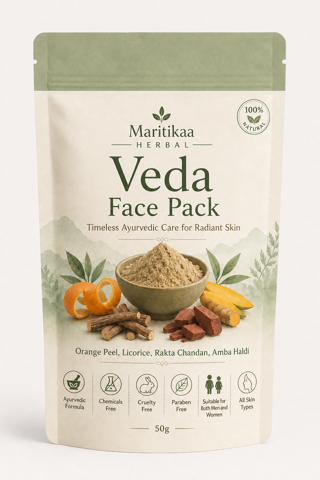 Veda Face Pack - 50g